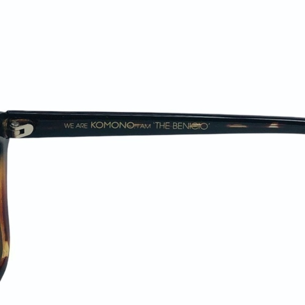 KOMONO - Benicio Black/Tortoise Sunglasses -NWT 🕶 - Picture 9 of 12